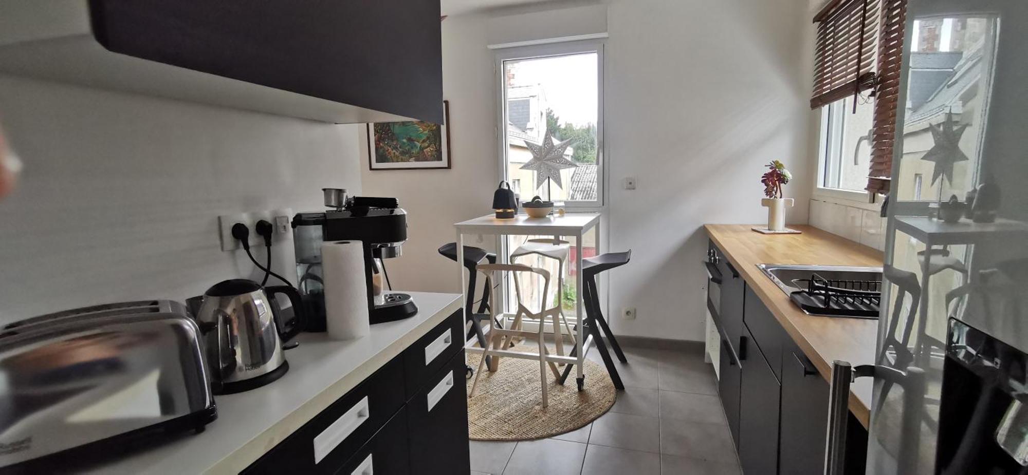 Appart T2 L'Ile De Nantes Avec Parking Prive Eksteriør billede